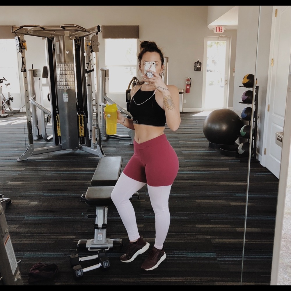 Gymshark | Medium 2 tone leggings